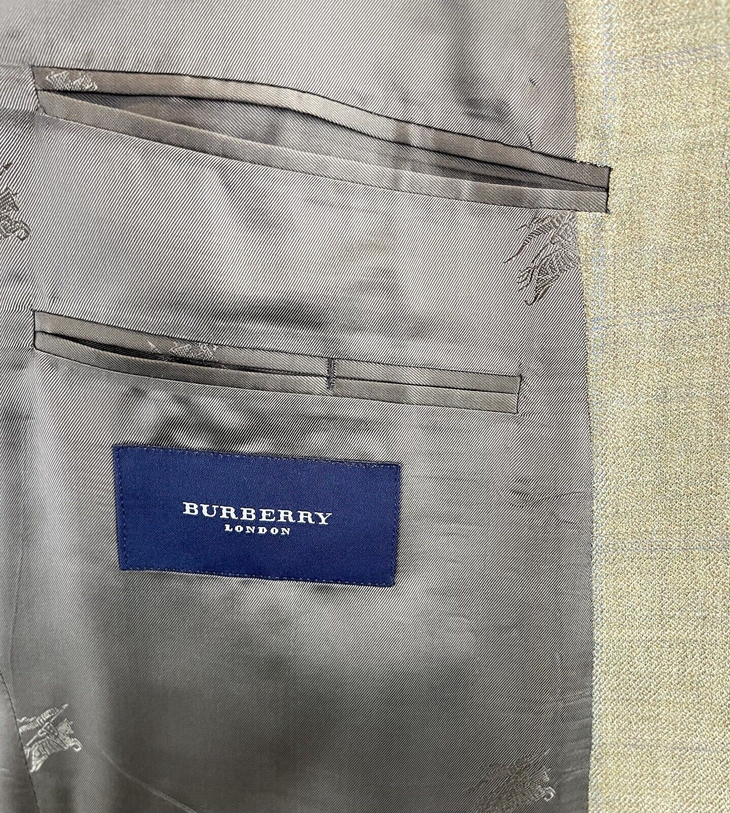 BURBERRY Tweedsakko 50 Herren Jacke Männer Jackett Sakko Anzug Jagd Tweed Neu