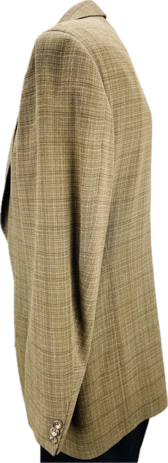Van Laack Leinensakko 50 NEU Herren Jackett Jacke Sakko Leinen Anzug Kariert