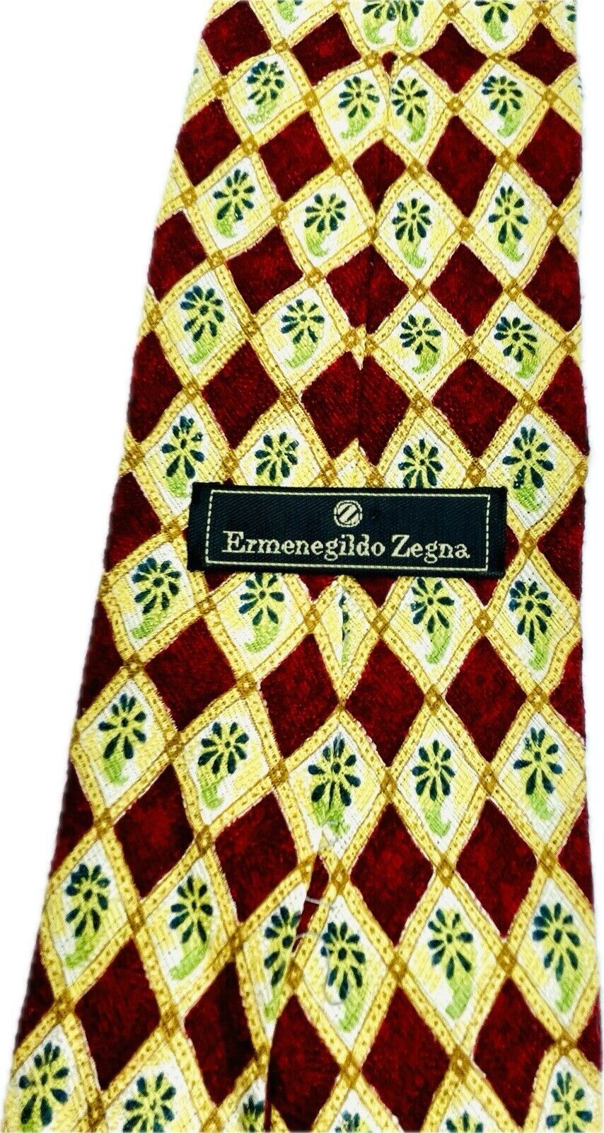 Ermenegildo Zegna Seidenkrawatte Herren Krawatten Binder Schlips Vintage Luxus