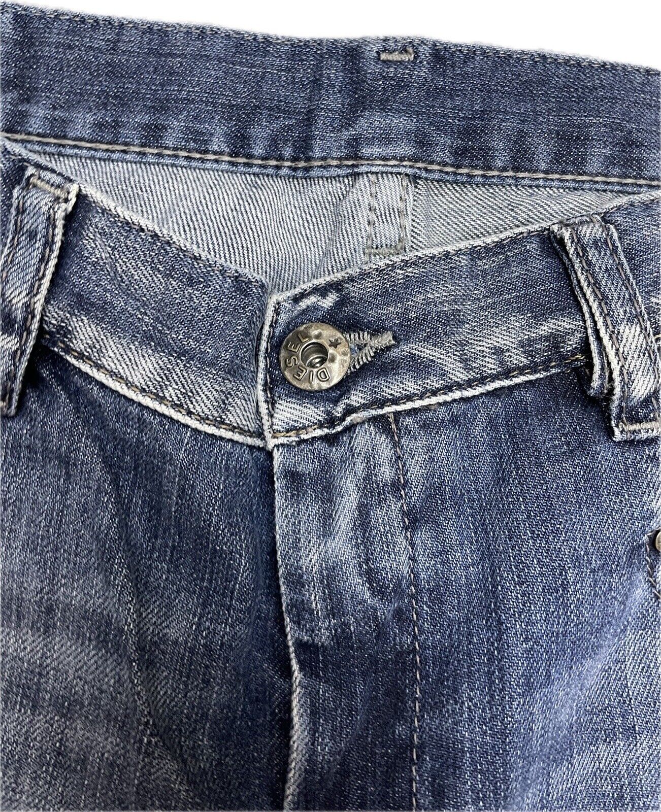 DIESEL Belthy Jeans W25 L30 Damen Jeanshose Low Waist Hose Frauen Skinny Slim