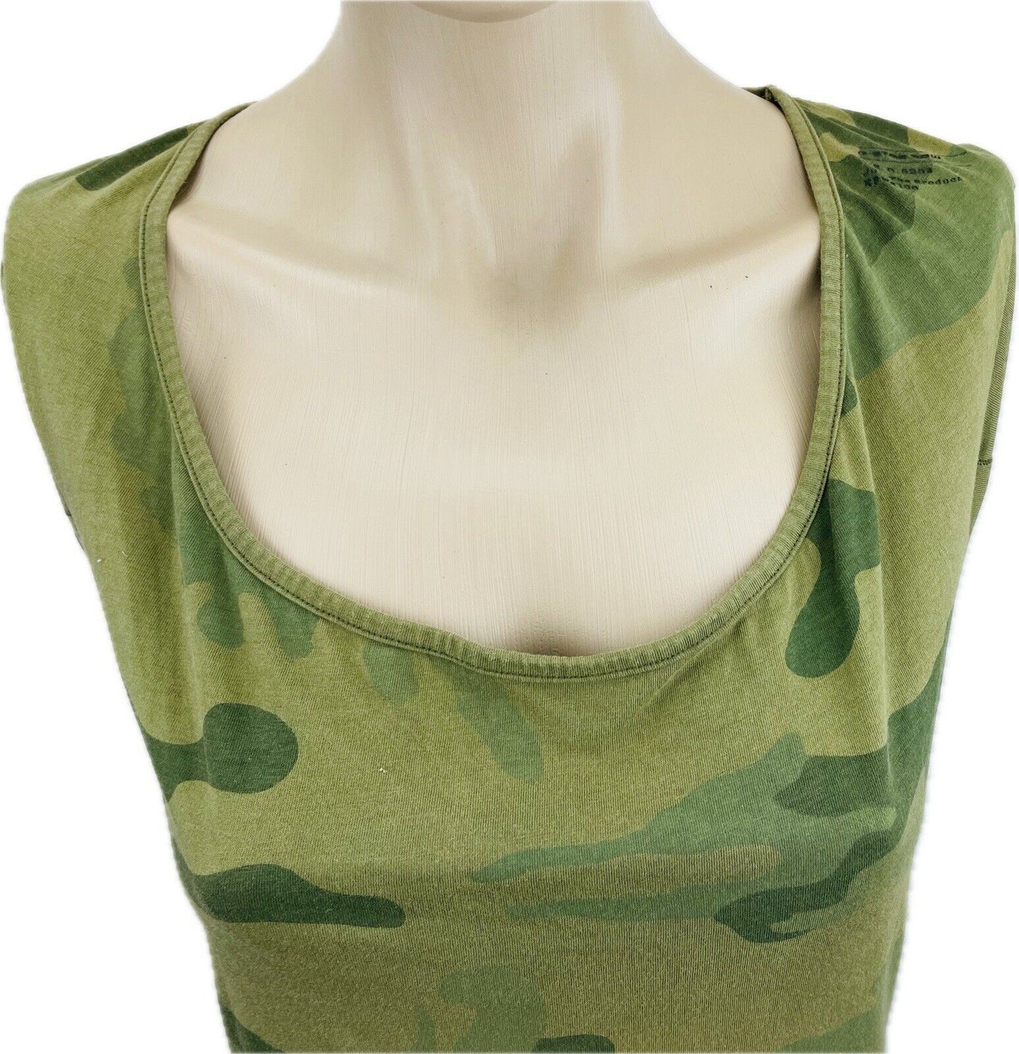 G-Star Top S Damen Oberteil Frauen Sweatshirt T-Shirt Top Poloshirt Camouflage