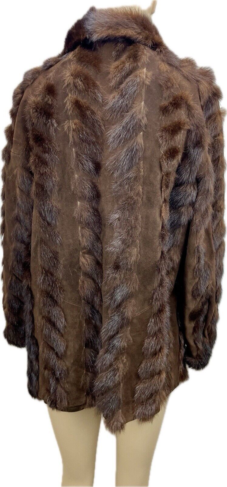 Saga Mink Nerzjacke Gr. 40 M Damen Pelzmantel Echt Pelz Pelzjacke Nerzpelz Nerz