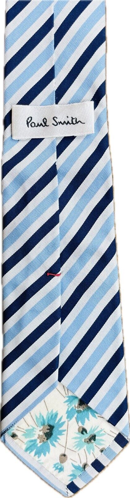 Paul Smith Seidenkrawatte Herren Krawatten schmale Binder Schlips Luxus Seide