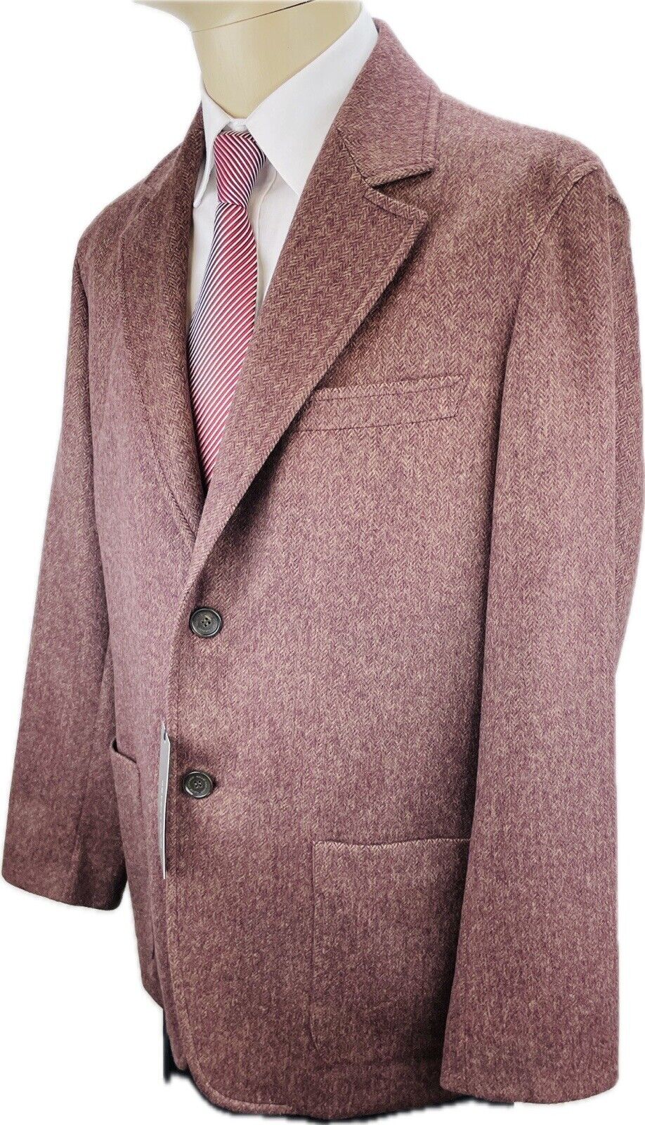 René Lezard Tweedsakko 50 Kaschmir Herren Männer Jackett Jacke Anzug Sakko Jagd