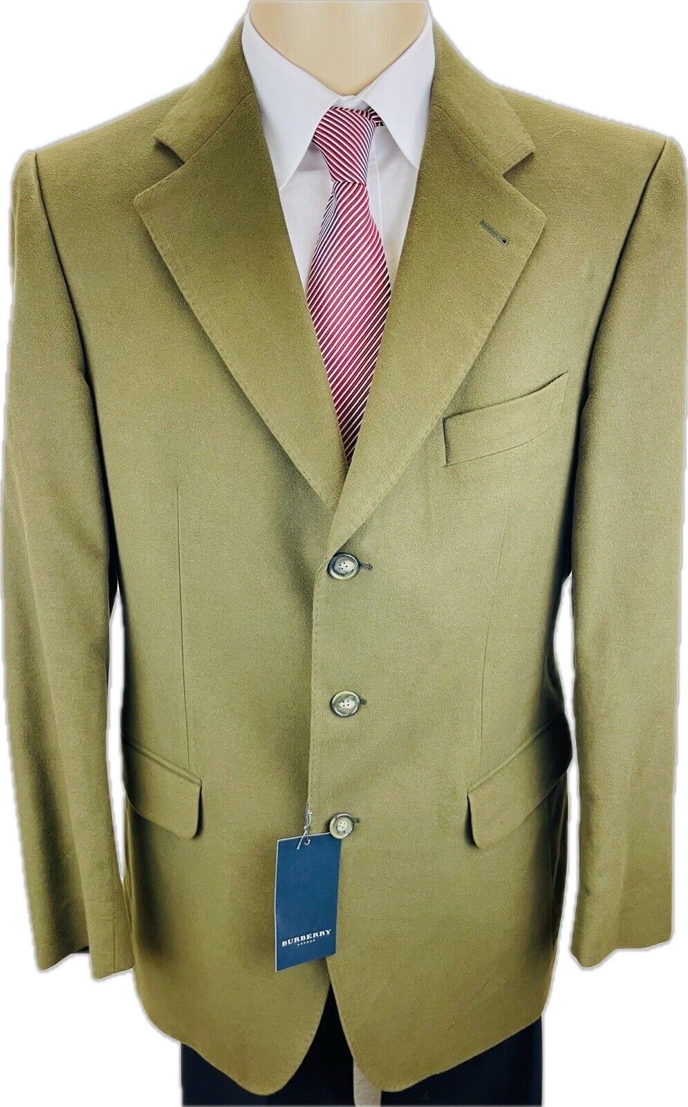 BURBERRY Tweedsakko 50 Herren Jacke Männer Jackett Sakko Anzug Jagd Tweed Neu