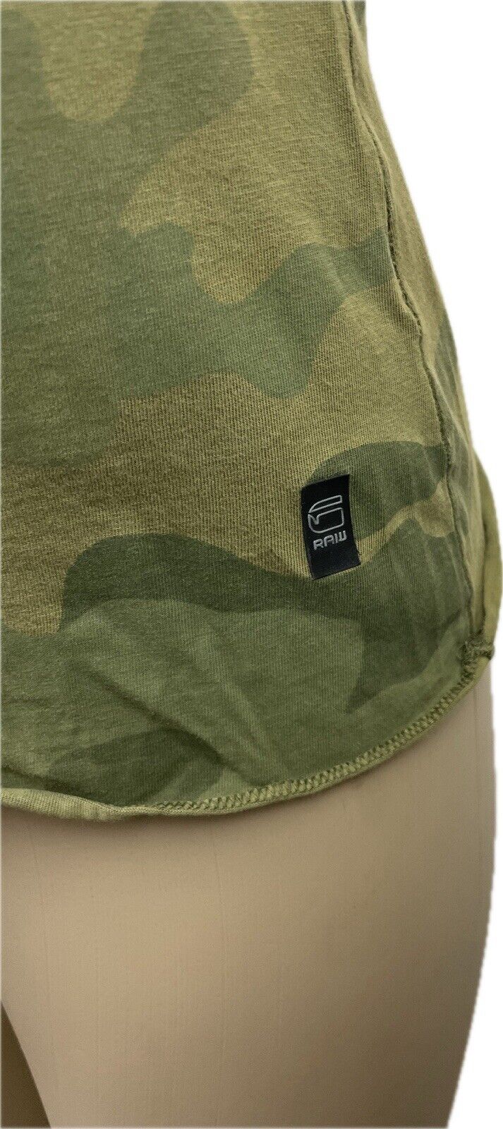G-Star Top S Damen Oberteil Frauen Sweatshirt T-Shirt Top Poloshirt Camouflage