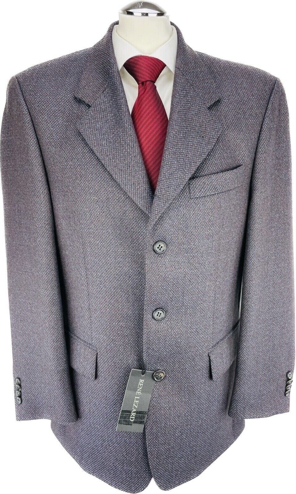 René Lezard Tweedsakko Gr. 48 Herren Männer Jackett Jacke Anzug Sakko Jagd NEU