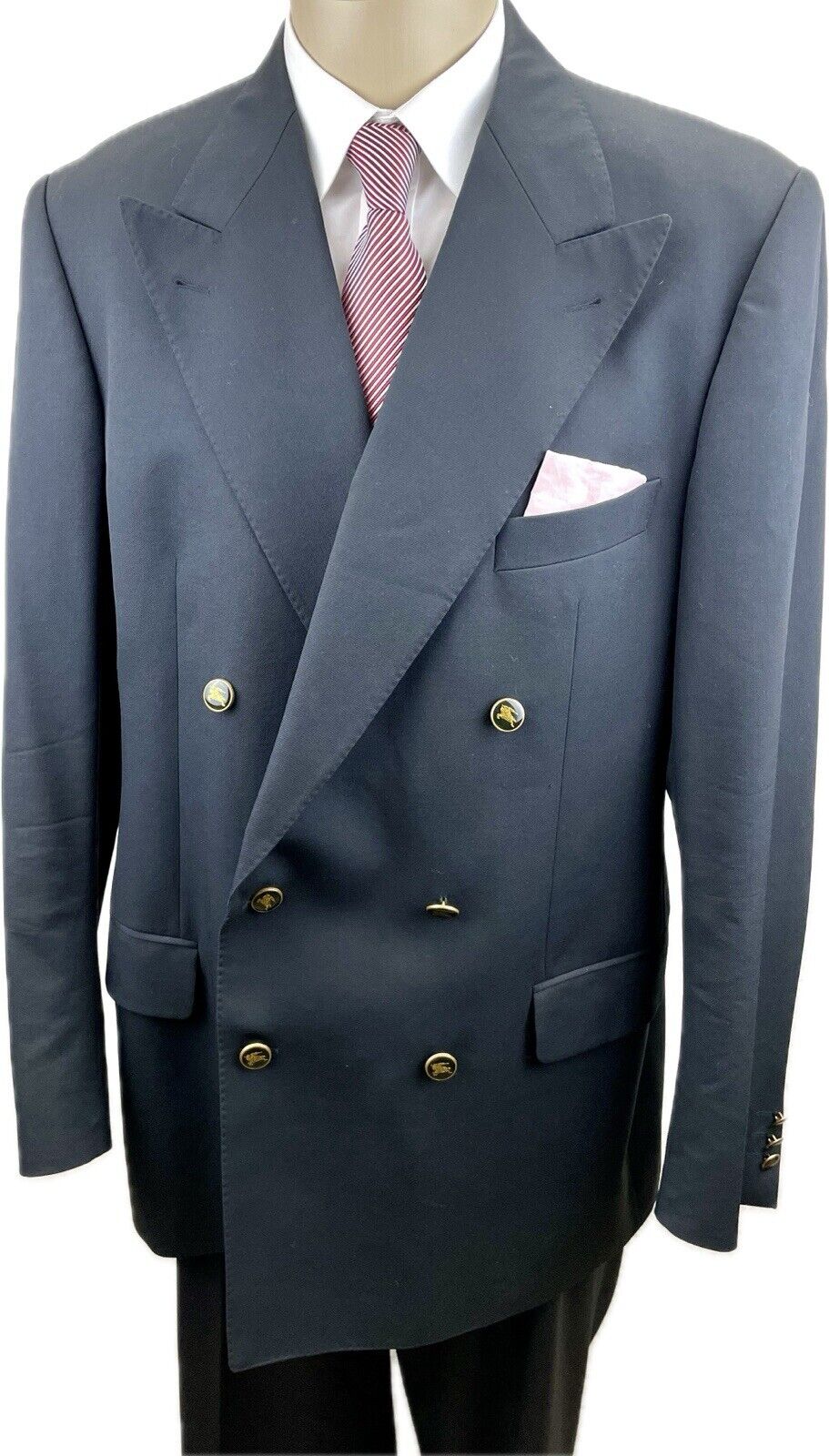 Burberry Clubblazer 102 Herren Männer Jackett Jacke Anzug Sakkos Doppelreiher