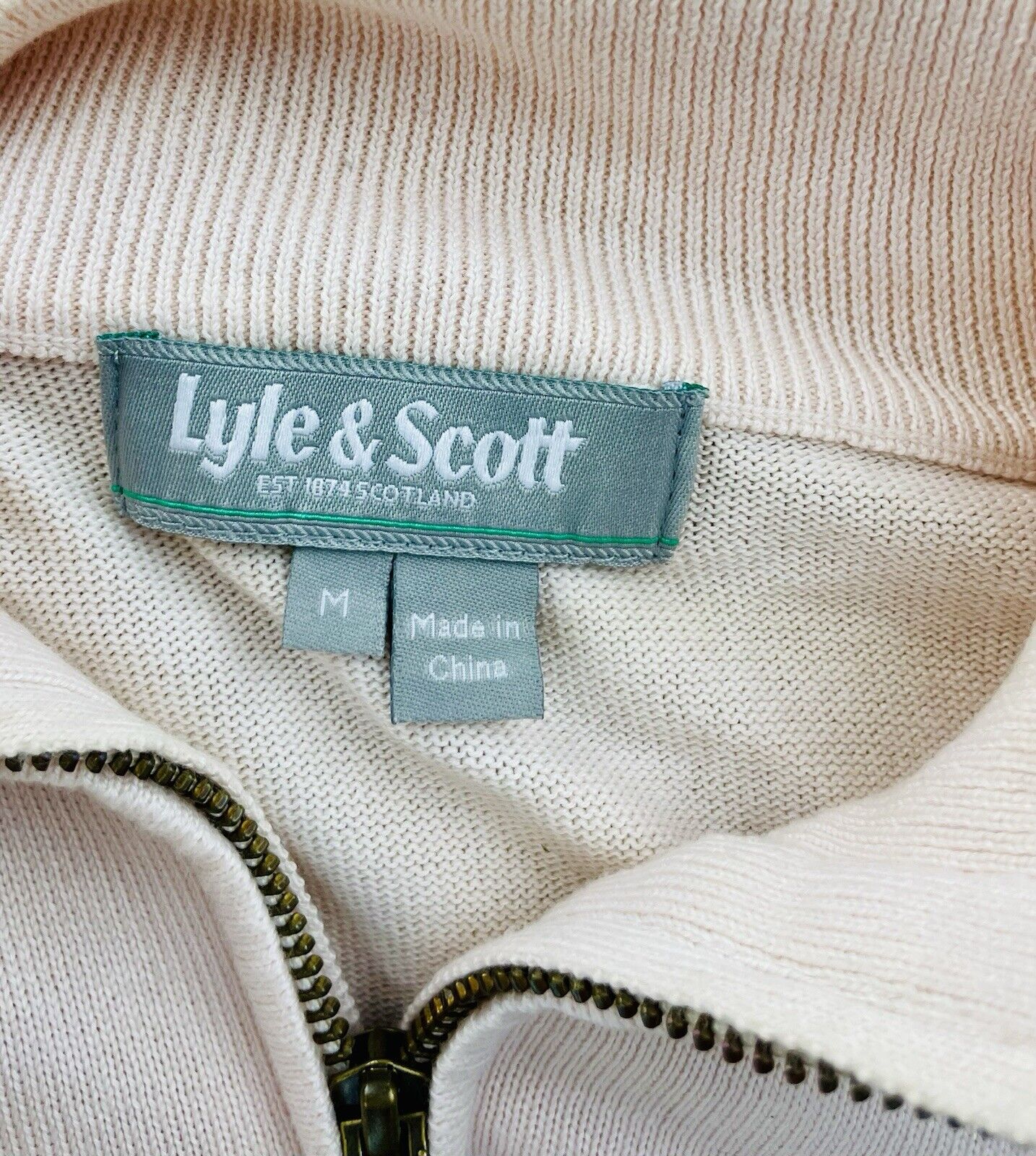 Lyle & Scott Pullover Gr. M Herren Pulli Männer Sweatshirt Shirt Golf Hooligan