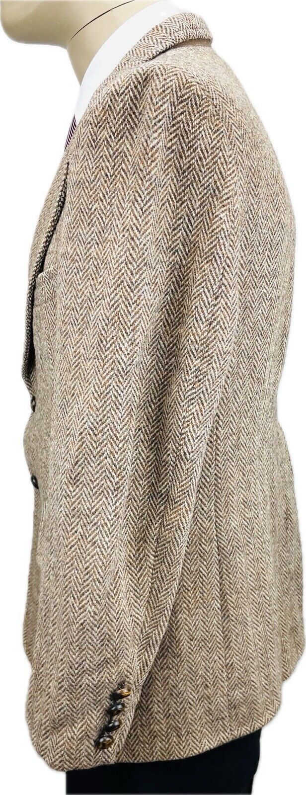 Harris Tweed Tweedsakko 25 Herren Jackett Jacke Anzug Sakkos Jagd Vintage 48