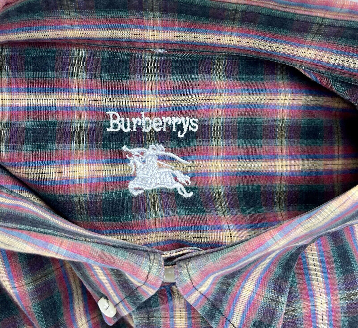 Burberry Hemd Gr. XL Herren Männer Hemden Sweatshirt Poloshirt Vintage Retro