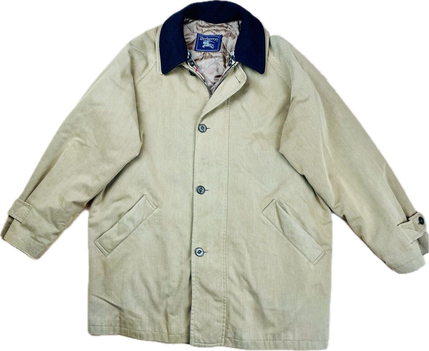 Burberry Jacke 52 L Herren Parka Mantel Winterjacke Jacken Trenchcoat Vintage