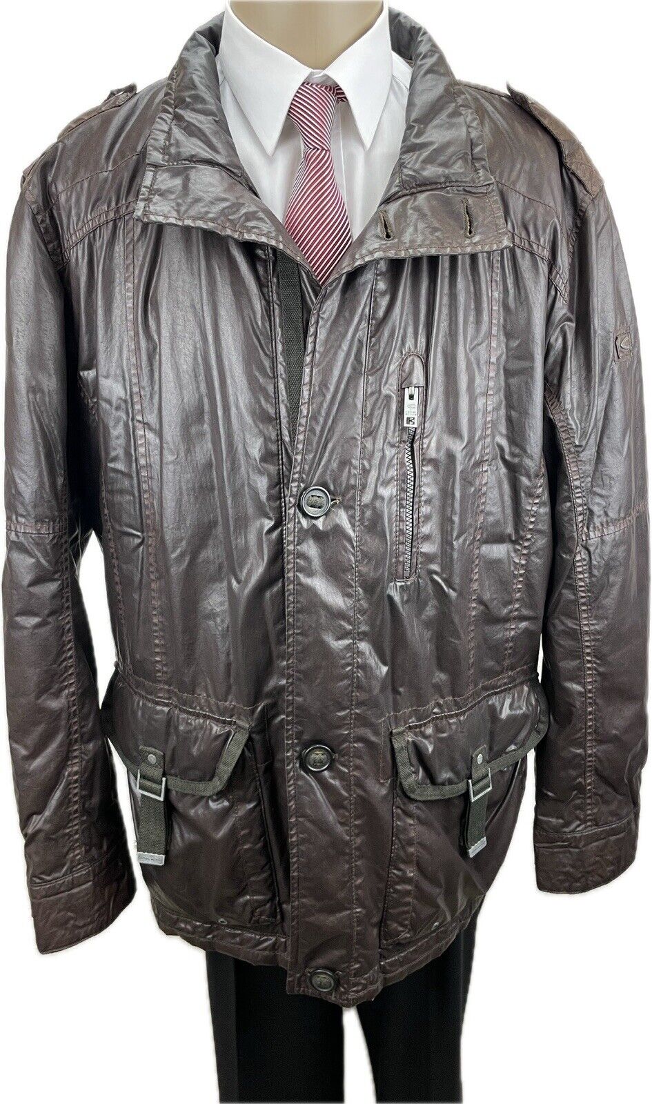 Camel Active Jacke XXL 2XL 56 Herren Parka Mantel Jacken Wachsjacke Winterjacke
