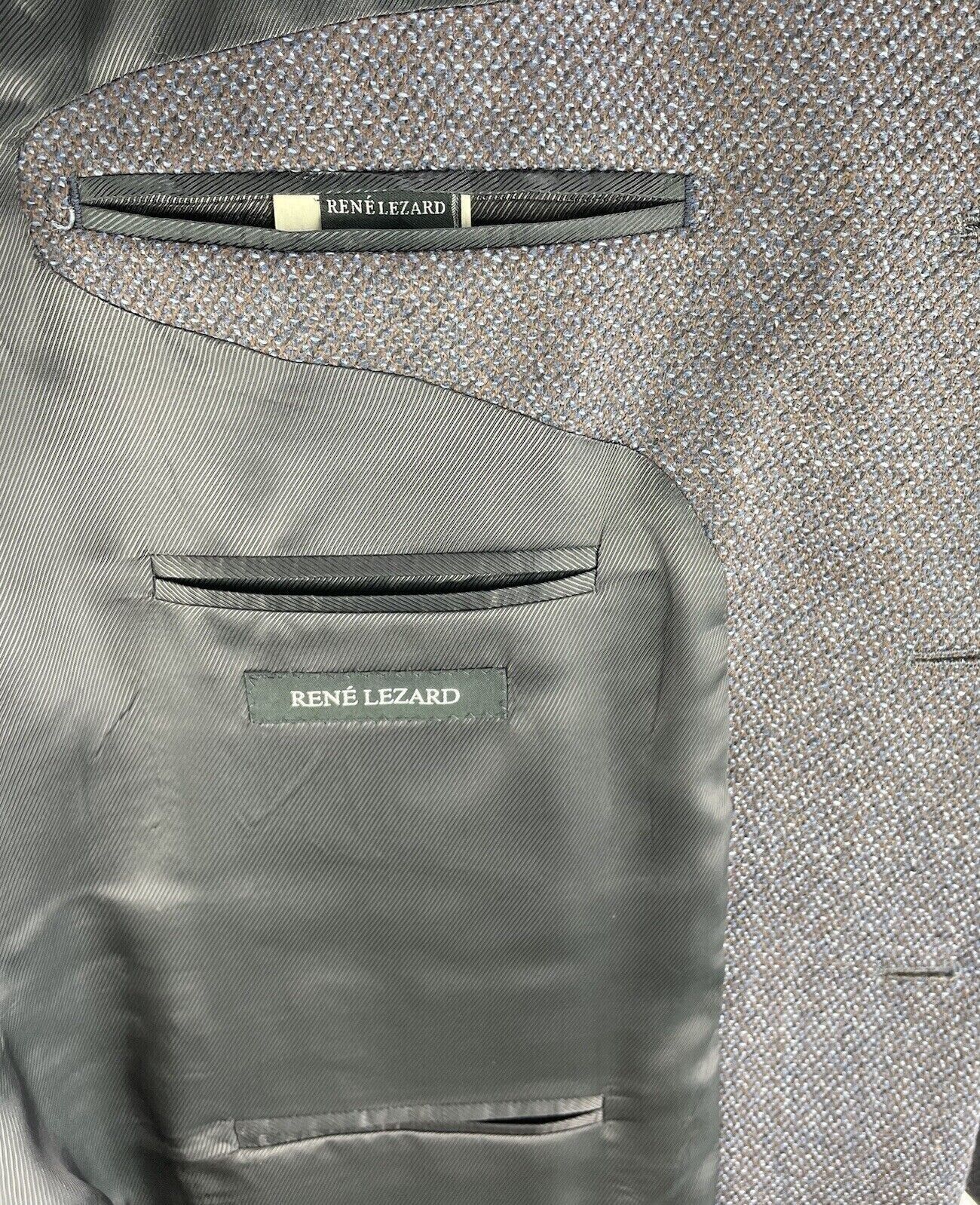 René Lezard Tweedsakko Gr. 48 Herren Männer Jackett Jacke Anzug Sakko Jagd NEU