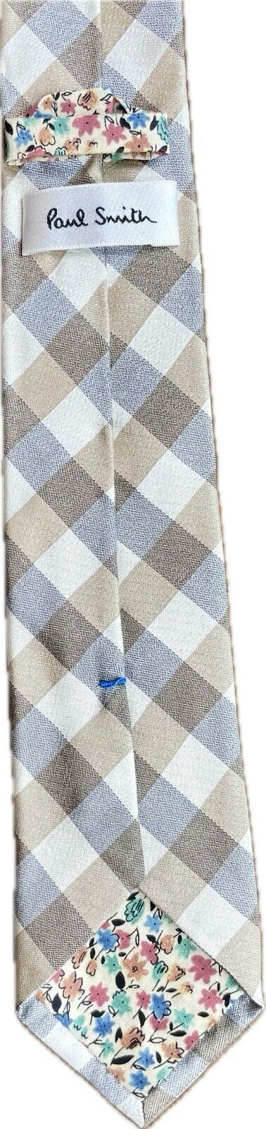Paul Smith Seidenkrawatte Herren Krawatten schmale Binder Schlips Luxus Seide