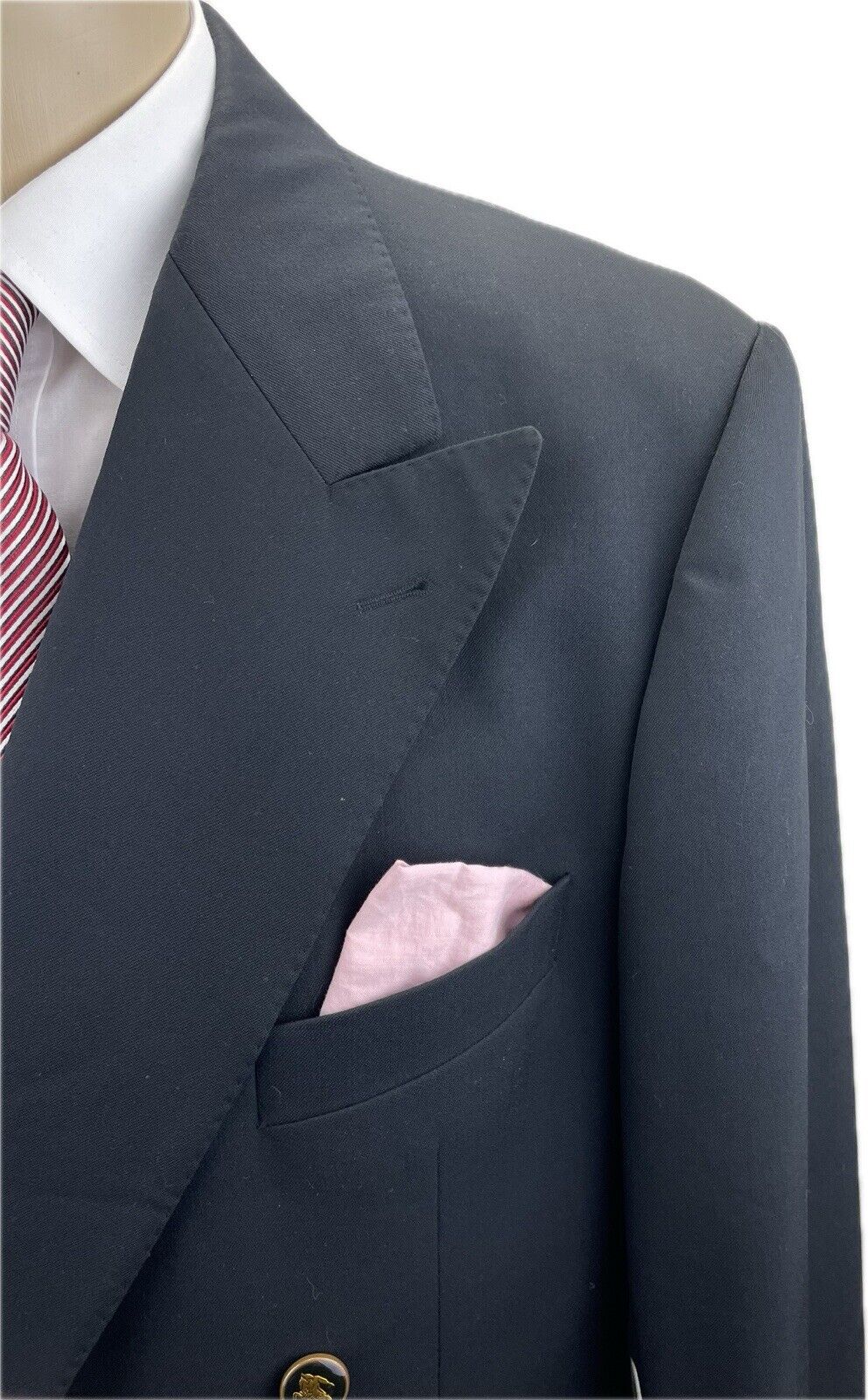 Burberry Clubblazer 102 Herren Männer Jackett Jacke Anzug Sakkos Doppelreiher