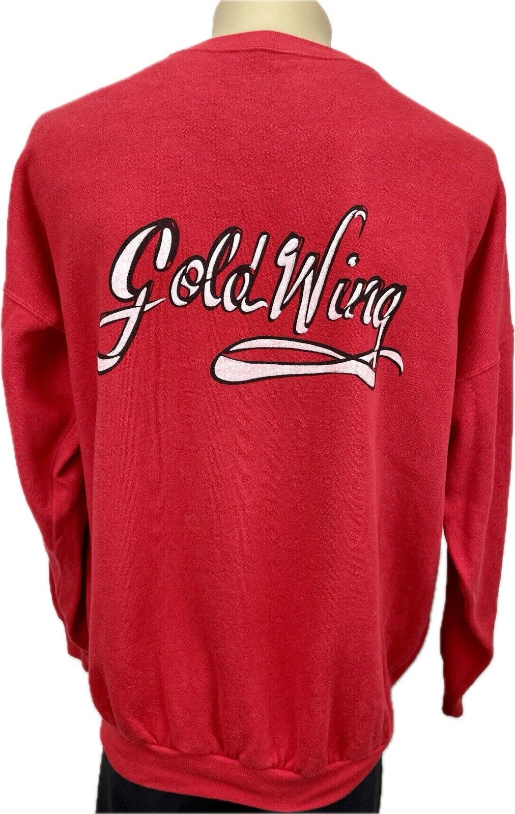 Honda Goldwing Pullover XL Herren Pulli Männer Sweatshirt Vintage 90s Y2K Retro
