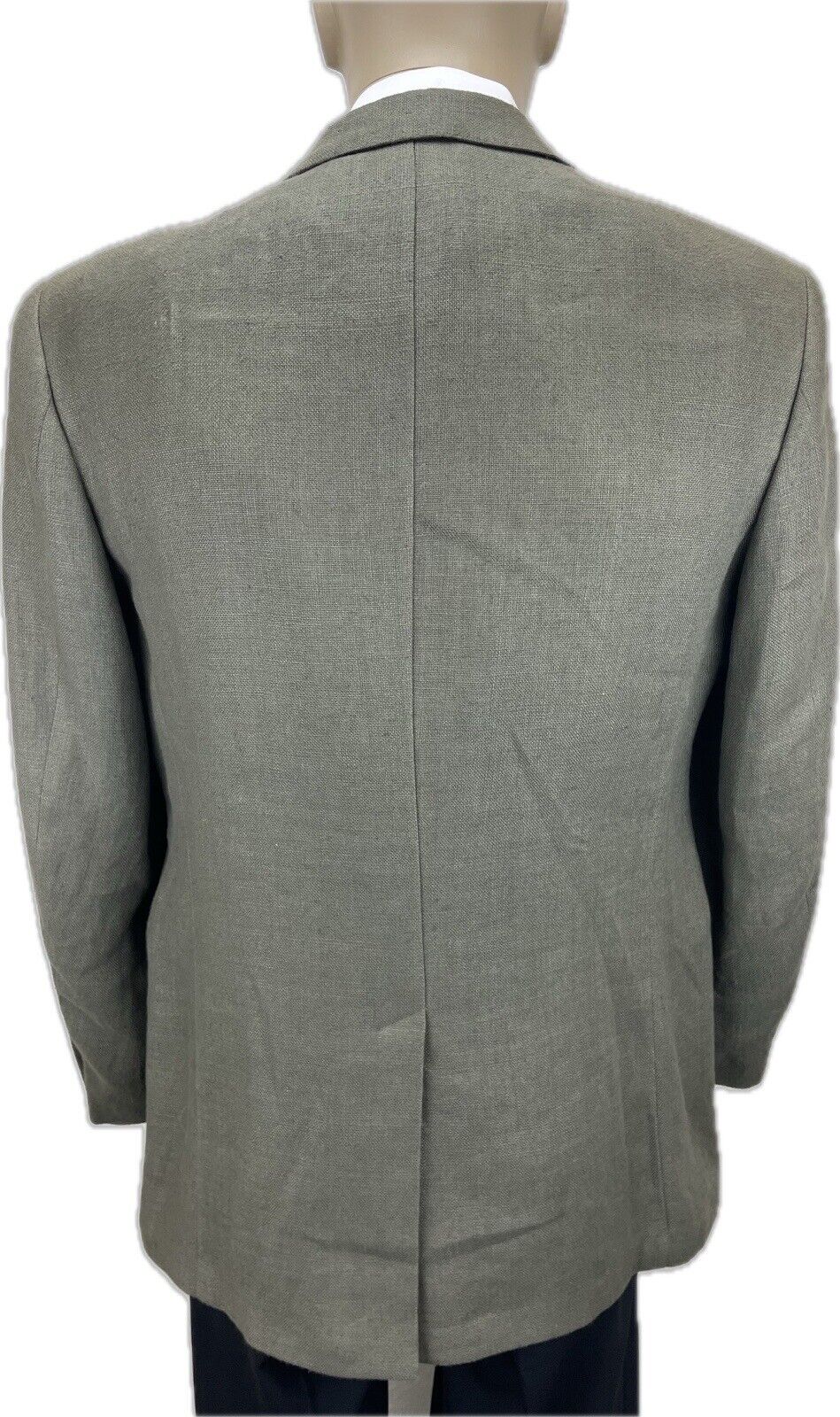 Eduard Dressler Leinensakko 50 Herren Sakko Jackett Jacke Anzug Jagd Blazer