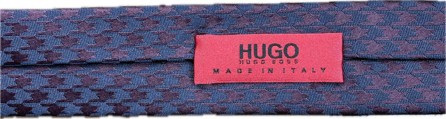 Hugo Boss Seidenkrawatte Herren Krawatten schmale Binder Schlips Luxus Seide