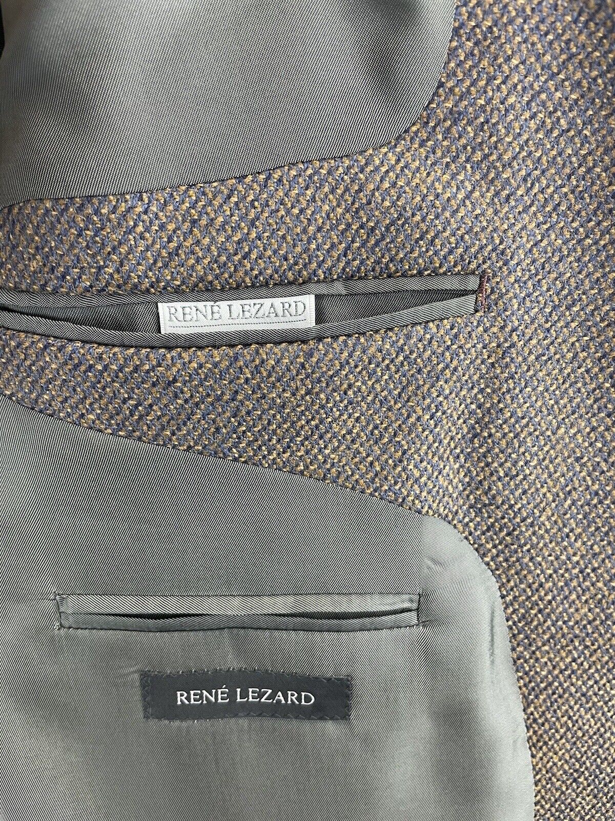 René Lezard Tweedsakko 50 Herren Männer Jackett Jacke Anzug Sakko Jagd Tweed