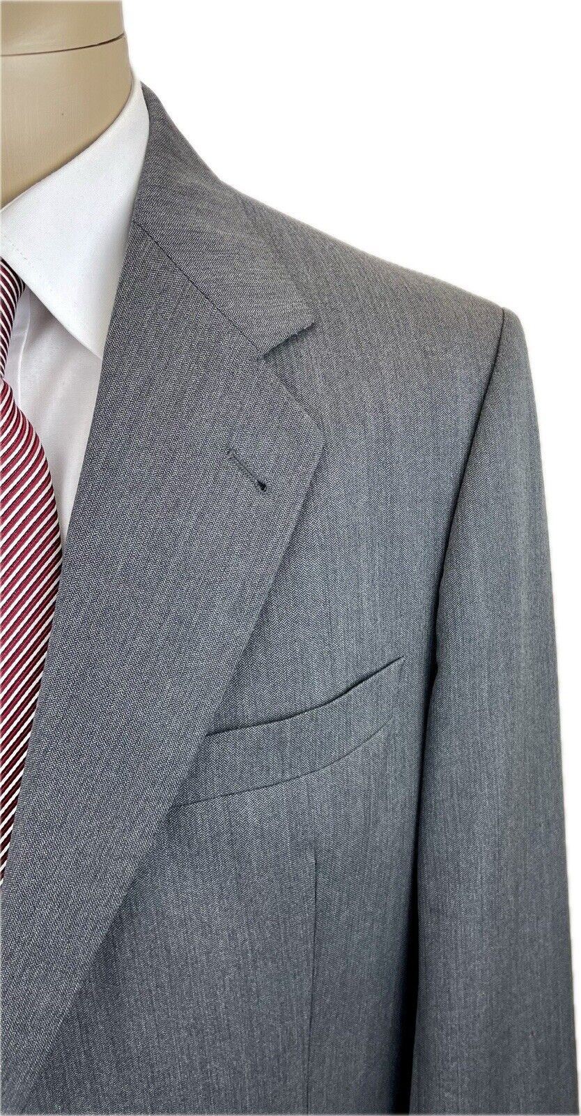 Burberry Anzug 54 Herren Anzüge Smoking Hose Sakko 2-Teiler Vintage Tweed Mantel