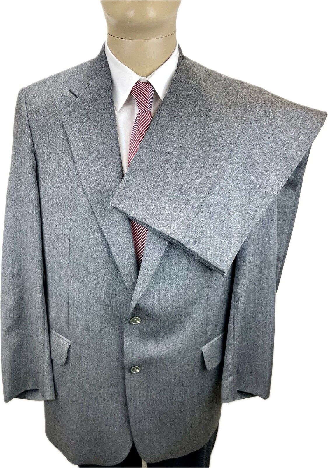 Burberry Anzug 54 Herren Anzüge Smoking Hose Sakko 2-Teiler Vintage Tweed Mantel