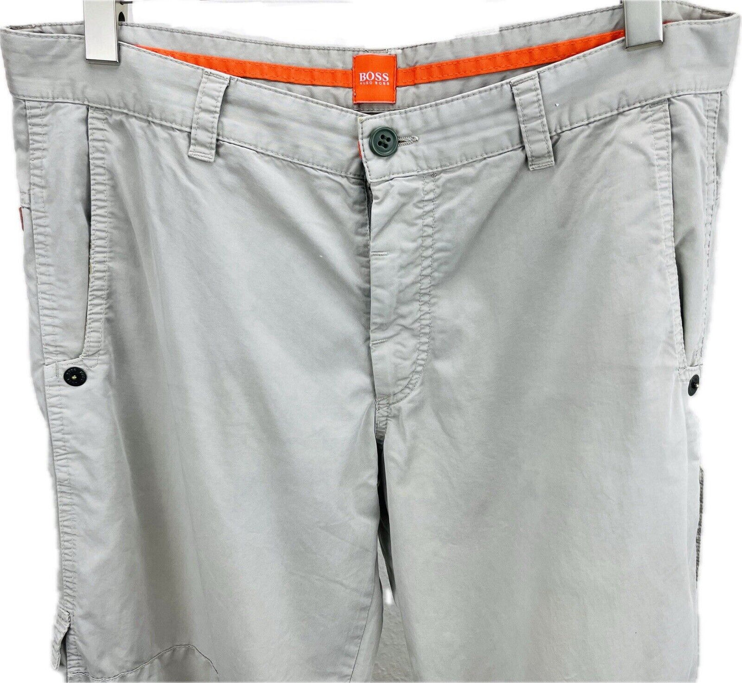 Hugo Boss Chino Gr. 92 Herren Hose Männer Hosen Jeans Orange Sommer Cargo
