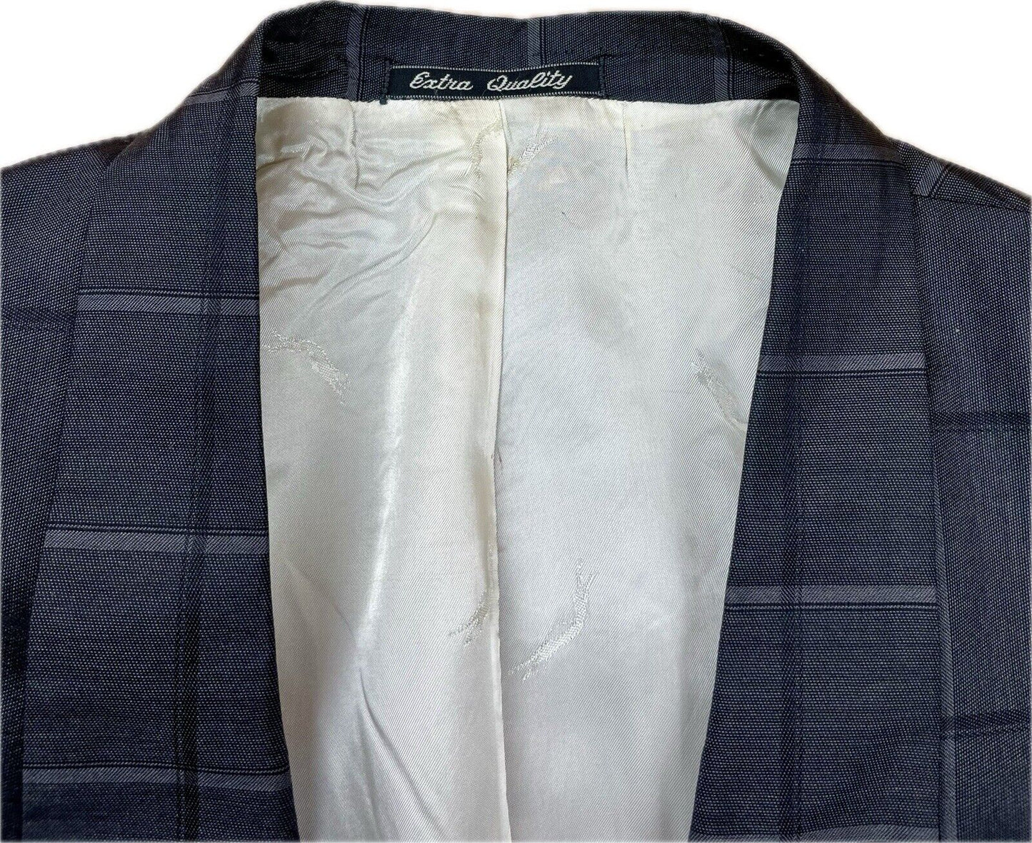Ermenegildo Zegna Sakko 48 Herren Smoking Jackett Doppelreiher Anzug Vintage 80s