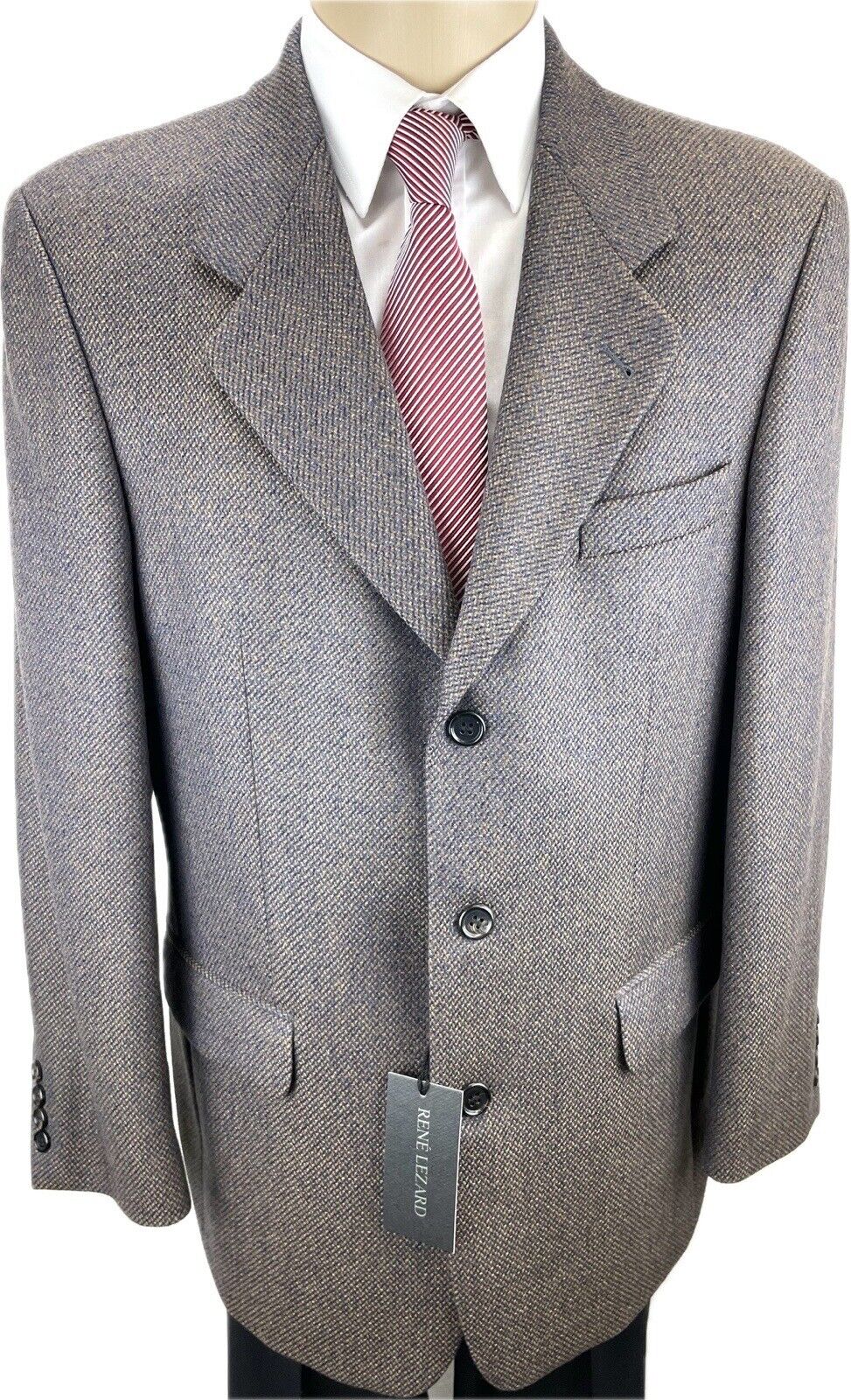 René Lezard Tweedsakko 50 Herren Männer Jackett Jacke Anzug Sakko Jagd Tweed