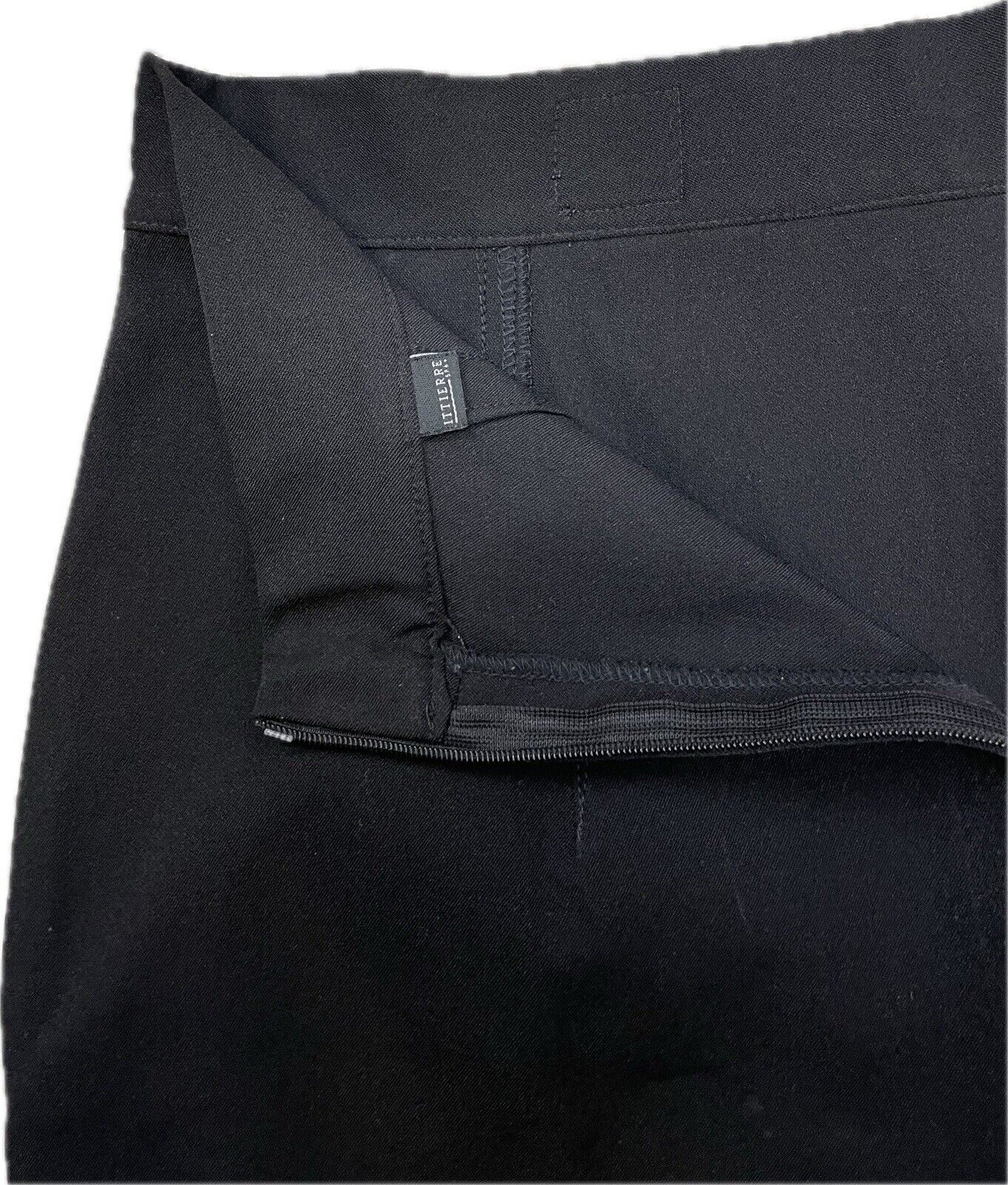Versace Rock 40 M Damen Kleid Minirock Kostüm Frauen Schwarz Röcke Stretch Jeans