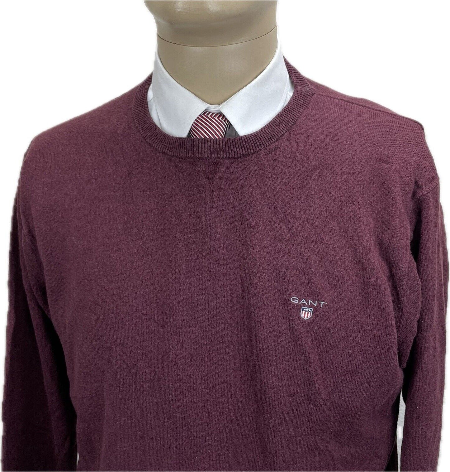 GANT Pullover Gr. XL Wolle Herren Pulli Männer Sweatshirt Shirt Golf Sweater