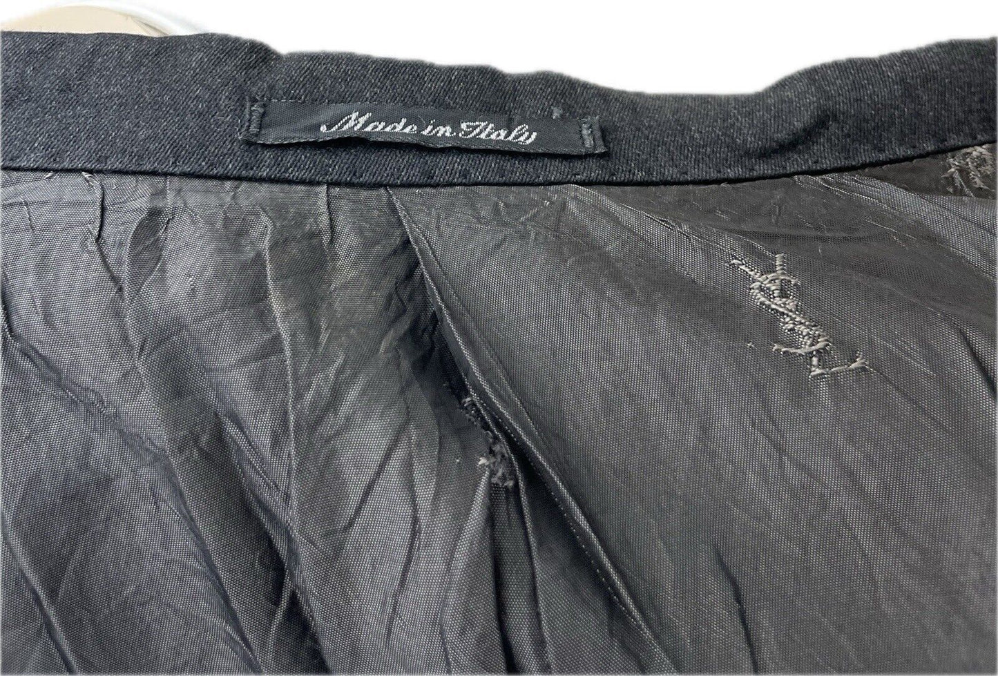 Yves Saint Laurent Sakko 48 Herren Jacke Jackett Anzug Clubblazer Vintage YSL