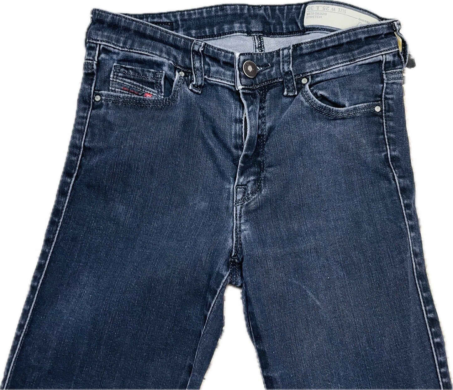 DIESEL Doris Jeans W25 L30 Damen Jeanshose Low Waist Hose Frauen Skinny Stretch