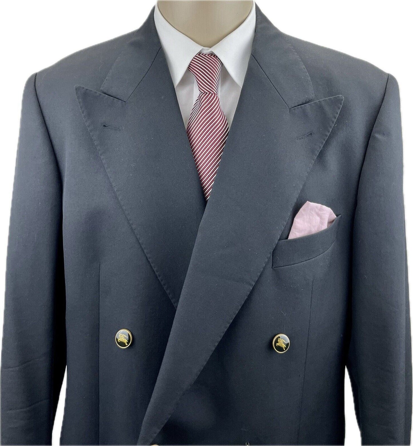 Burberry Clubblazer 102 Herren Männer Jackett Jacke Anzug Sakkos Doppelreiher
