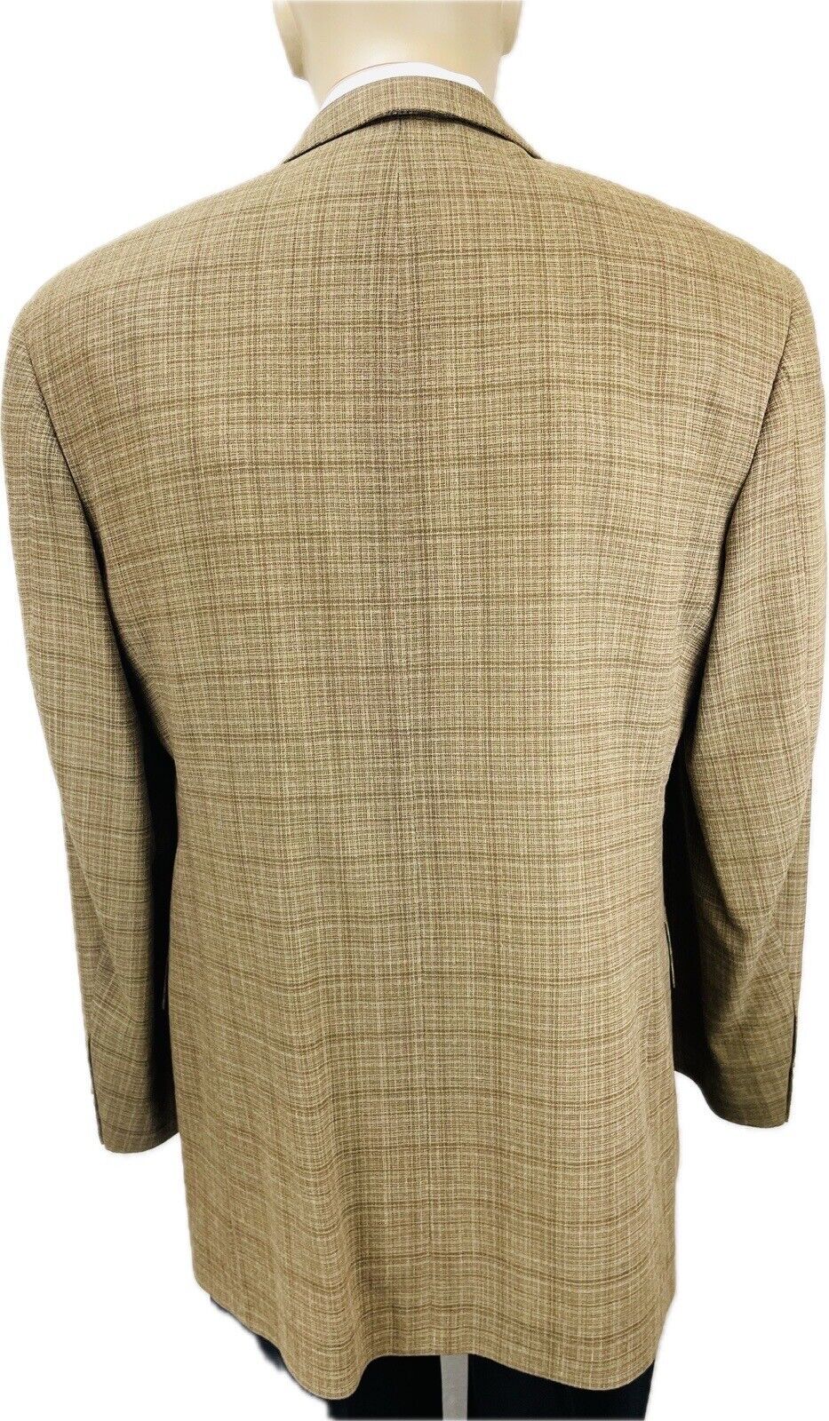 Van Laack Leinensakko 50 NEU Herren Jackett Jacke Sakko Leinen Anzug Kariert