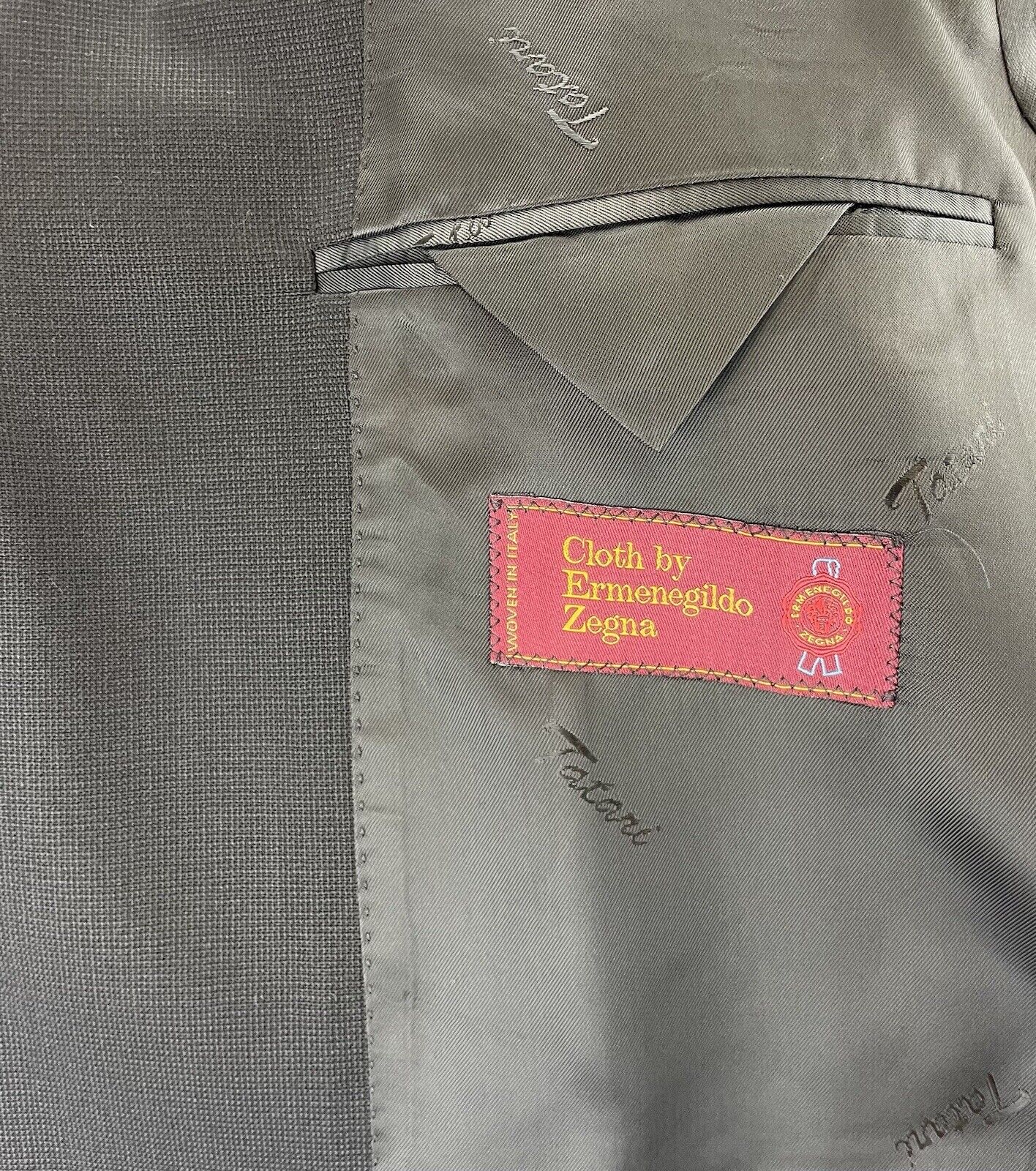 Ermenegildo Zegna Sakko 50 Herren Männer Jackett Jacke Anzug Jagd Tweed Sakkos