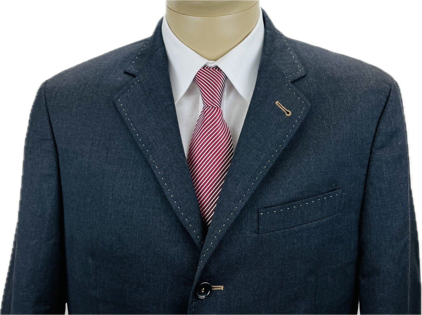 Ermenegildo Zegna Sakko Gr. 50 Herren Männer Jackett Sakko Anzug Jagd Tweed