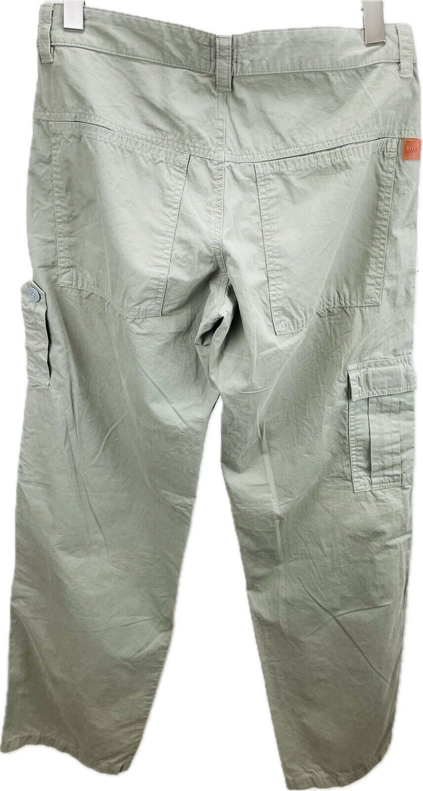Hugo Boss Chino Gr. 46 Herren Hose Männer Hosen Jeans Orange Sommer Cargo