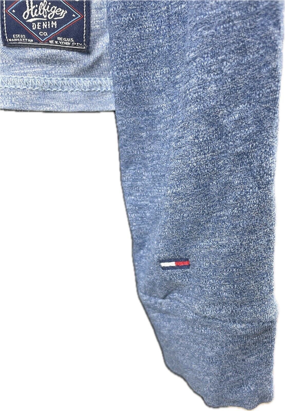 Tommy Hilfiger Pullover S Herren Pulli Männer Sweatshirt Poloshirt Denim Hemd