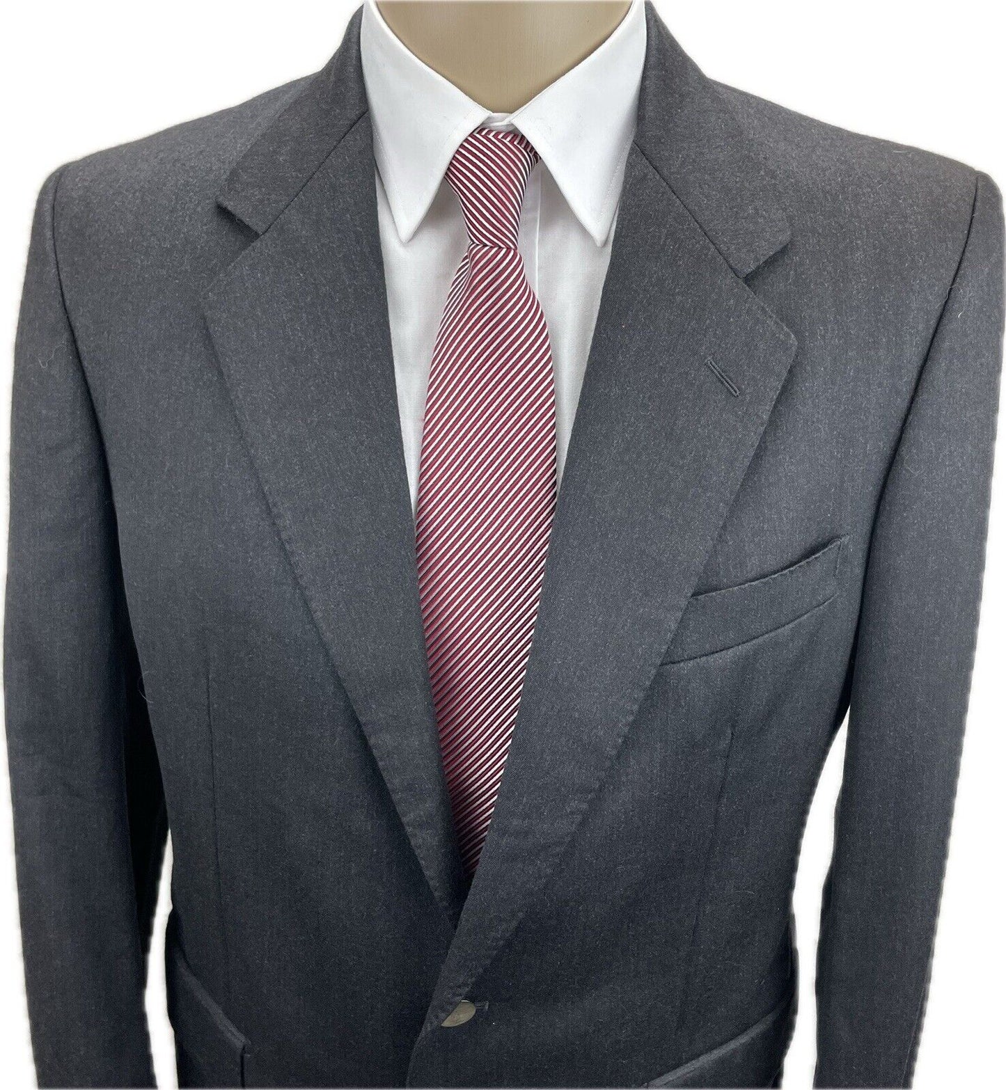Yves Saint Laurent Sakko 48 Herren Jacke Jackett Anzug Clubblazer Vintage YSL