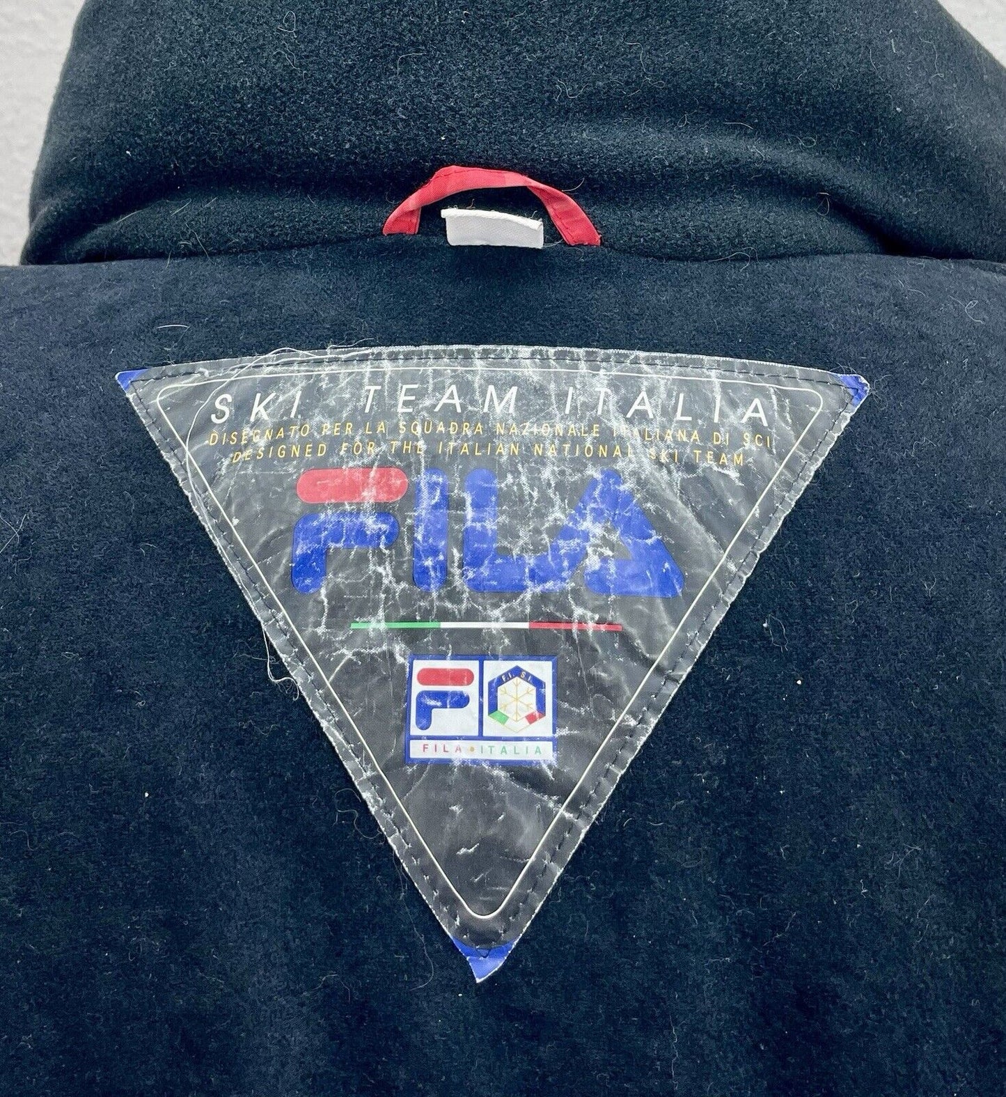 FILA Skijacke 54 XL Ski Team Italia Herren Snowboardjacke Vintage Jacke DSV FISI