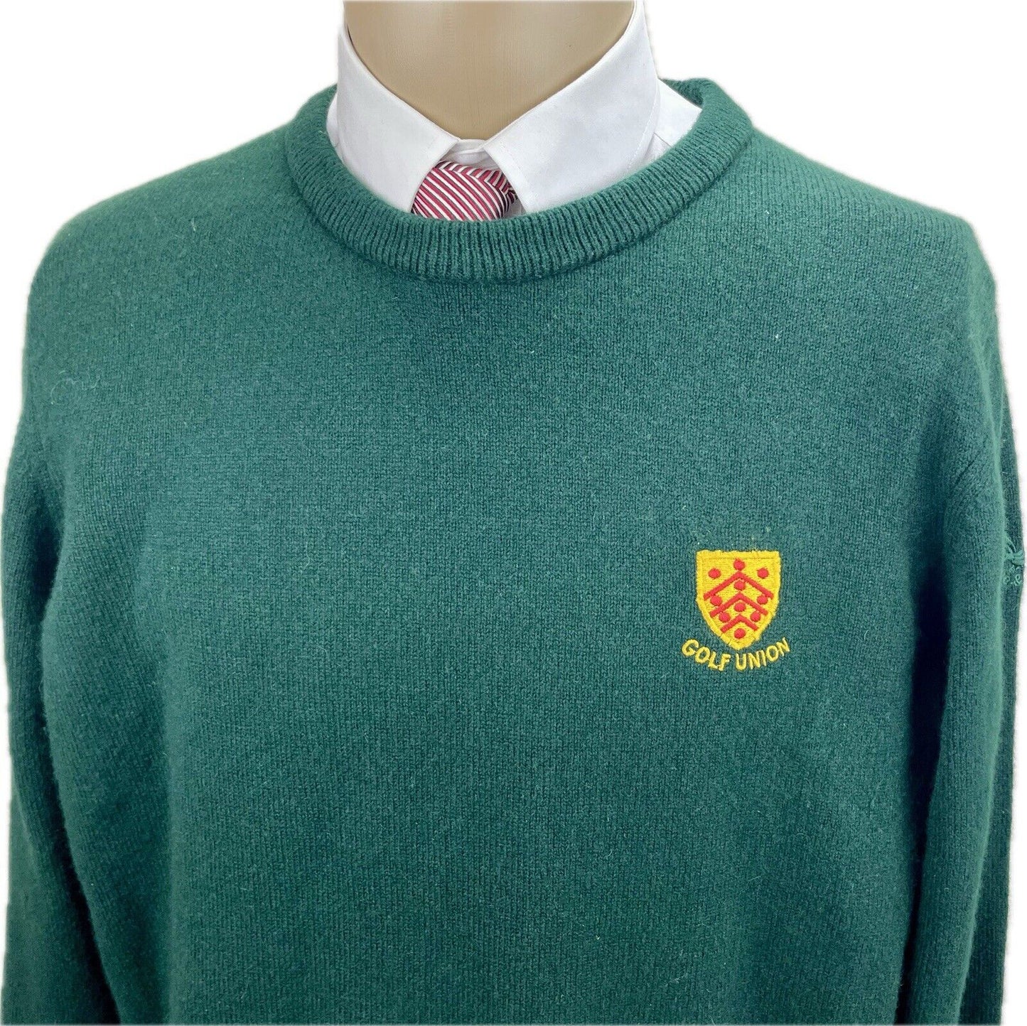 Lyle & Scott Pullover XL Herren Pulli Männer Sweatshirt Shirt Golf Union Vintage
