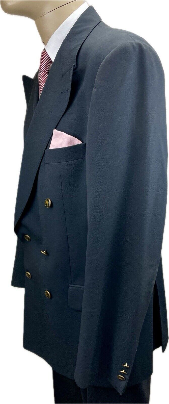 Burberry Clubblazer 102 Herren Männer Jackett Jacke Anzug Sakkos Doppelreiher