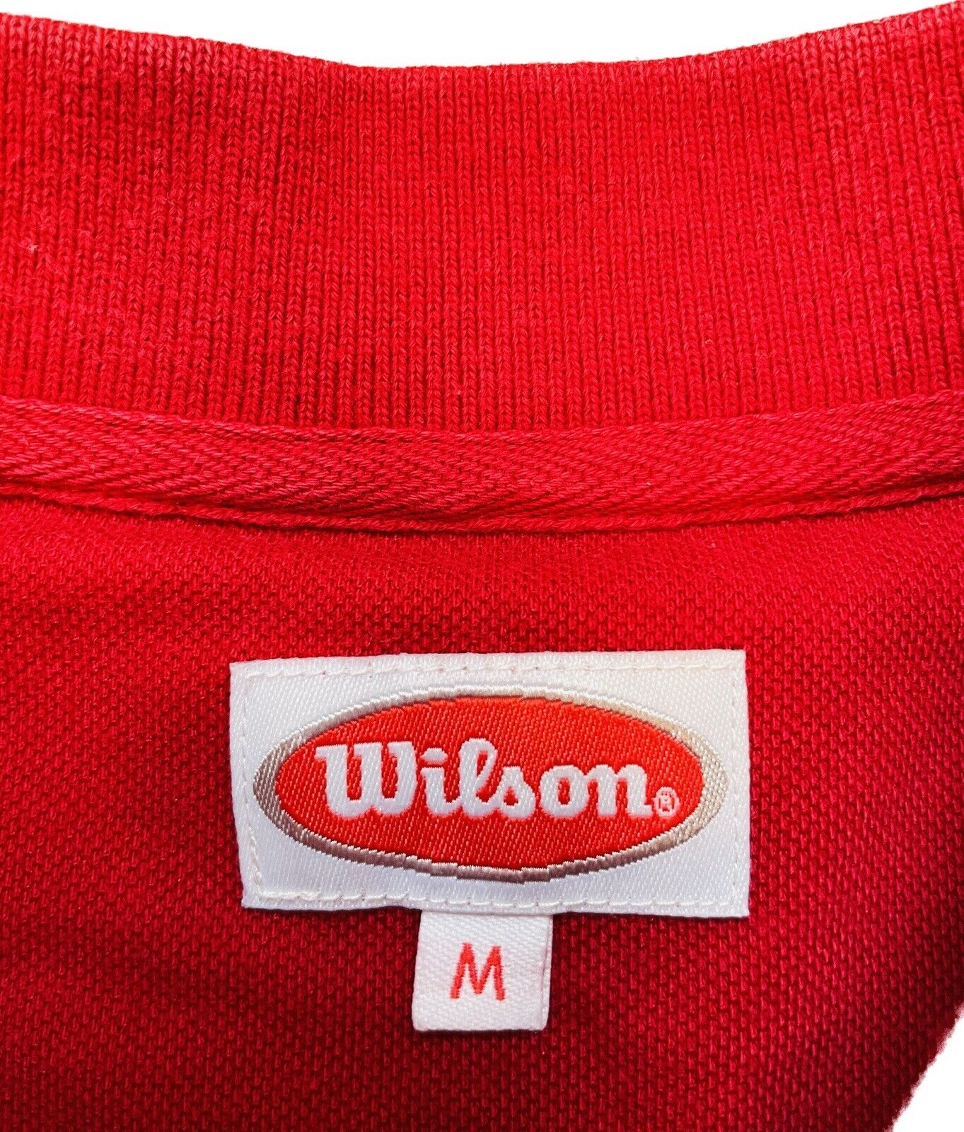 Wilson Poloshirt Gr. M Herren Tennis T-Shirt Männer Sportshirt Golf Sweatshirt