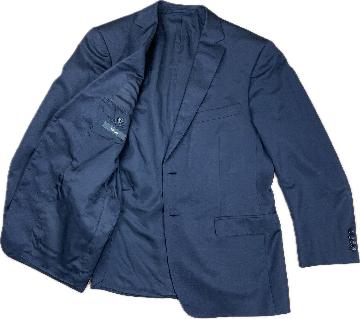 Z Zegna Sakko 50 City Herren Männer Jackett Sakko Anzug Dunkelblau Ermenegildo