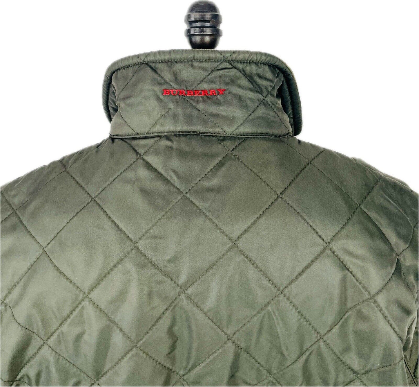Burberry Steppjacke 2XL 56 XXL Herren Parka Mantel Jacken Wachsjacke Jagd Fleece