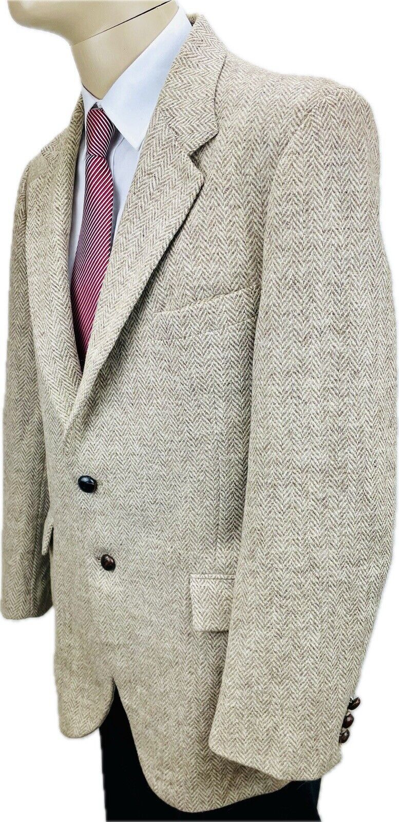 Harris Tweed Tweedsakko 102 Herren Jackett Jacke Anzug Sakkos Jagd Vintage