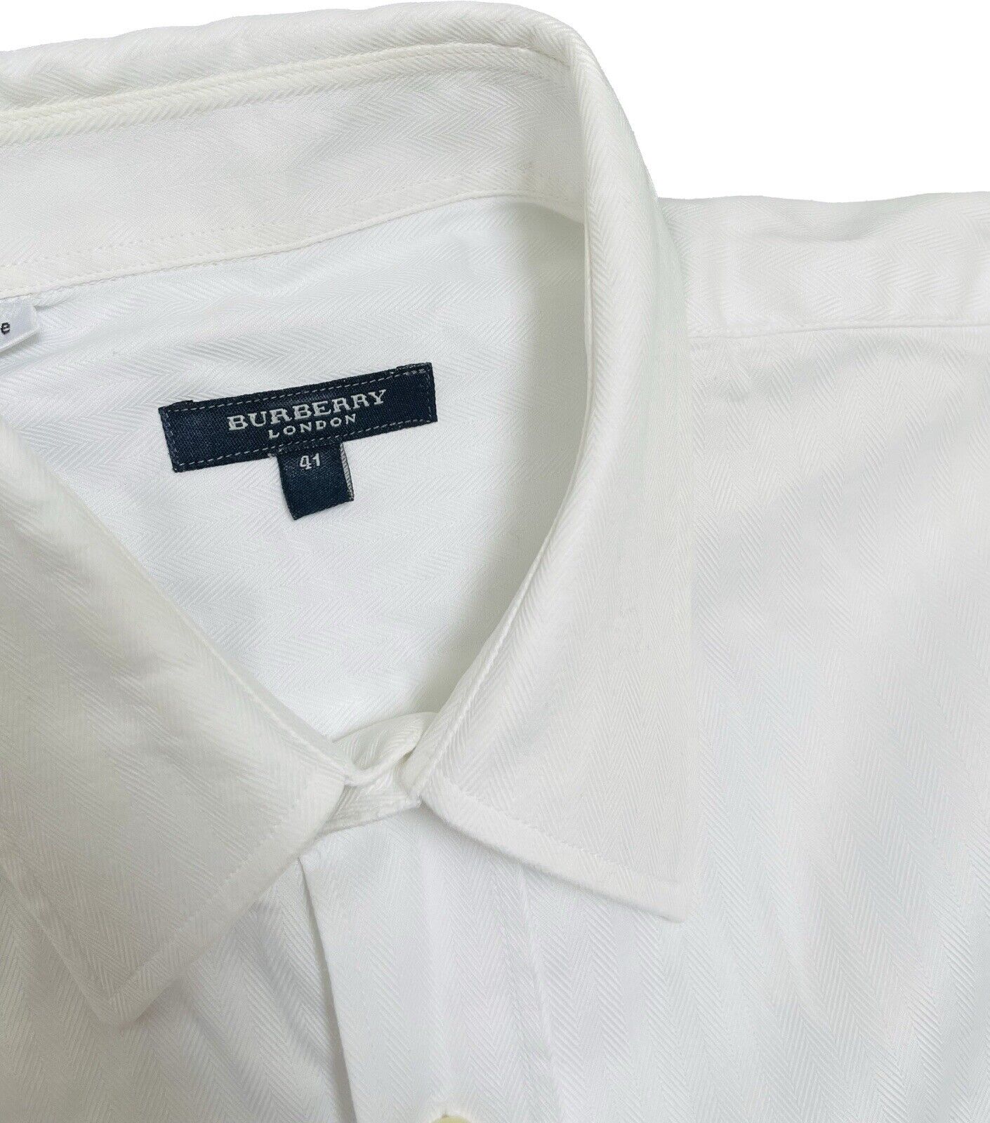Burberry Hemd Gr. L 41 Herren Männer Hemden Sweatshirt Poloshirt Kurzarm T-Shirt