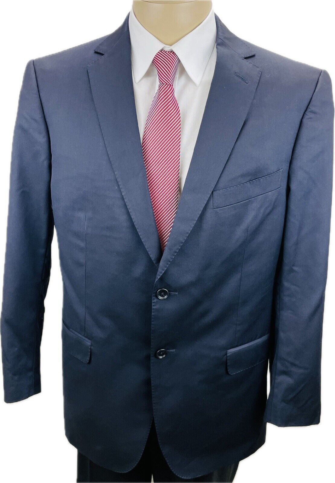 Z Zegna Sakko 50 City Herren Männer Jackett Sakko Anzug Dunkelblau Ermenegildo