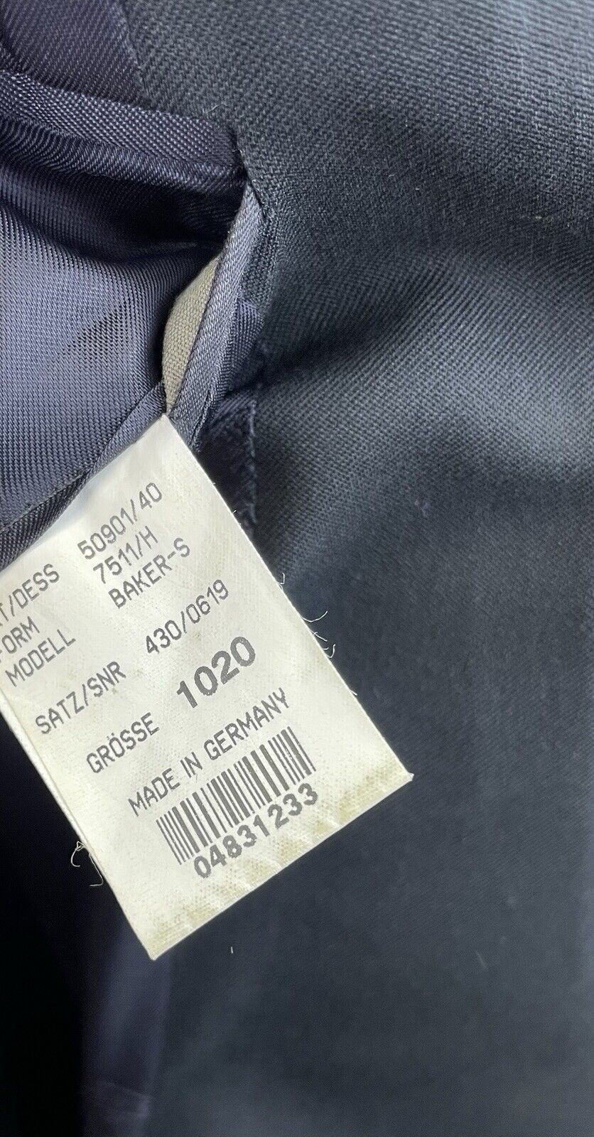 Burberry Clubblazer 102 Herren Männer Jackett Jacke Anzug Sakkos Doppelreiher